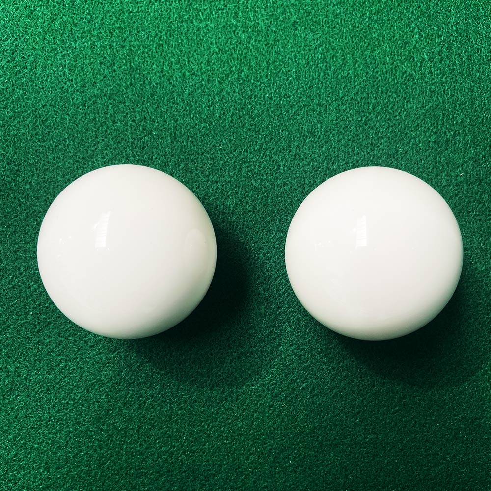 2 Pack - Proline Regulation Lawn Bowls Jacks - White