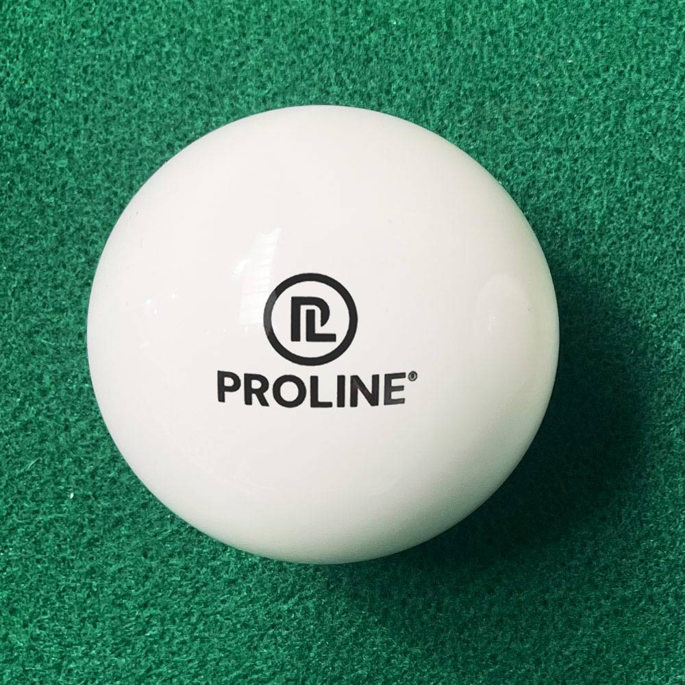 Drakes Pride Standard Outdoor White Lawn Bowls Jack (63-64mm, Approx 266g - View #6