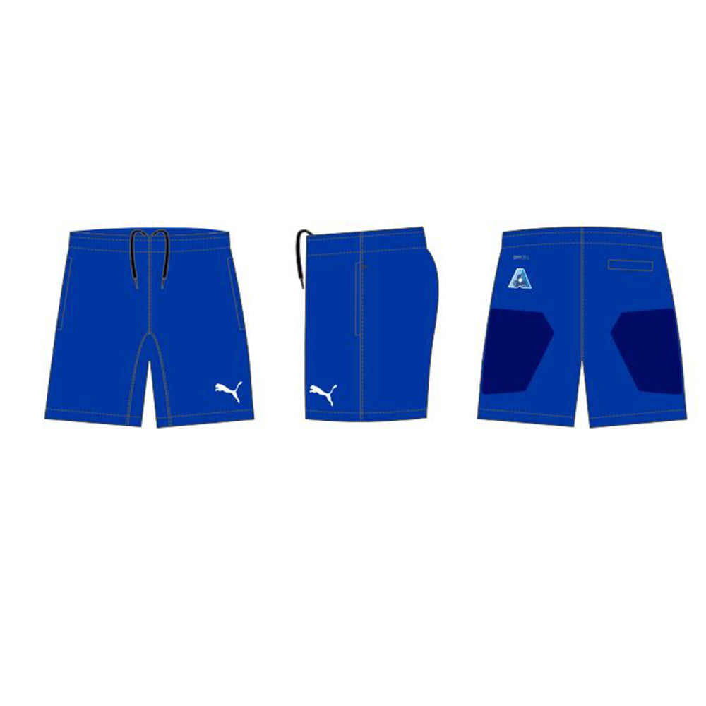 Puma Unisex 8" Bowls Short with Chamois - Royal