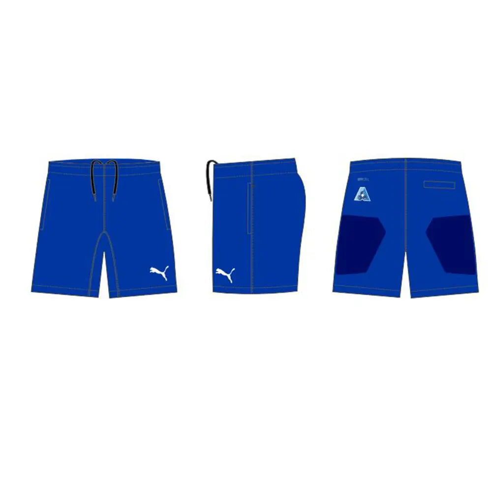 Puma Unisex 8" Bowls Short with Chamois - Royal - Bowls City