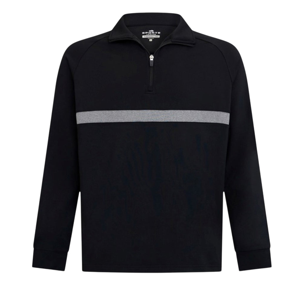 Sporte Leisure Mens Baseline 1/4 Zip  Pullover *