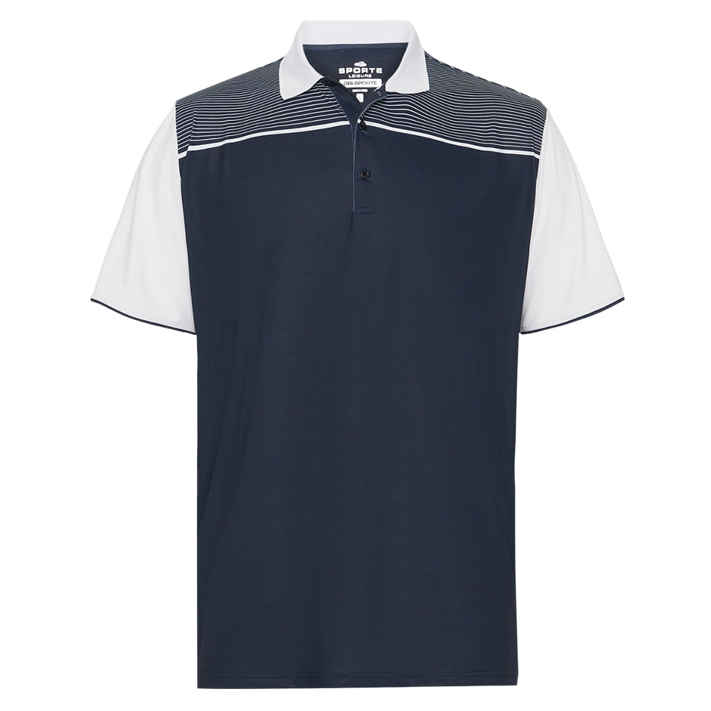 Sporte Leisure Mens Rise Short Sleeve Polo