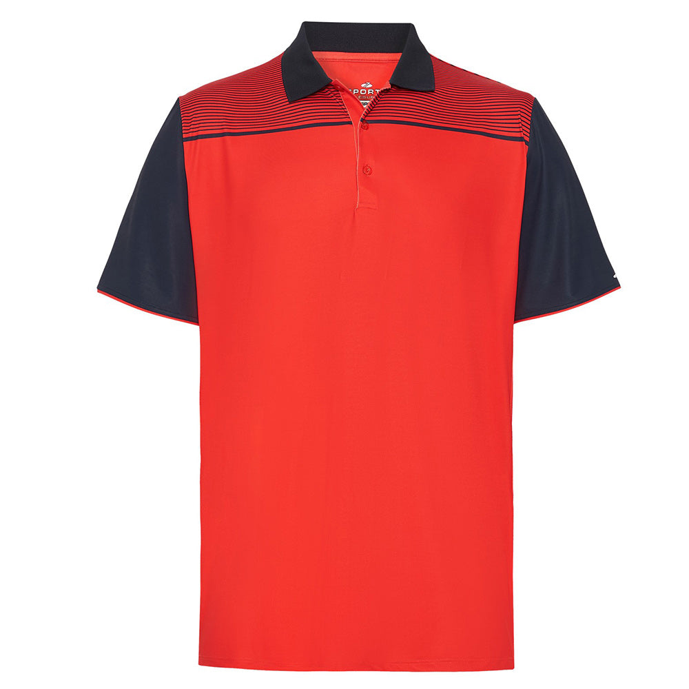 Sporte Leisure Mens Rise Short Sleeve Polo