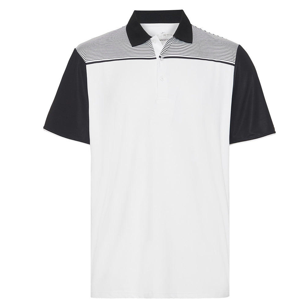 Sporte Leisure Mens Rise Short Sleeve Polo