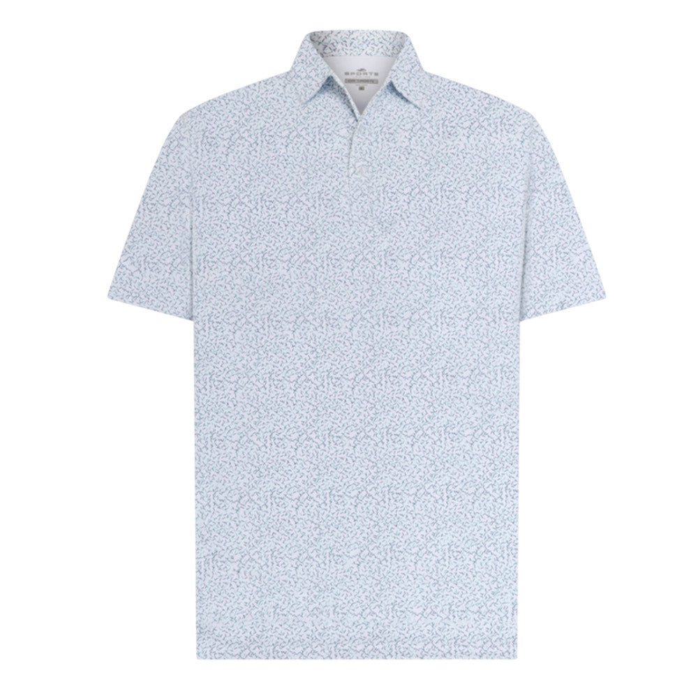 Sporte Leisure Mens Sandbar Short Sleeve Polo - White
