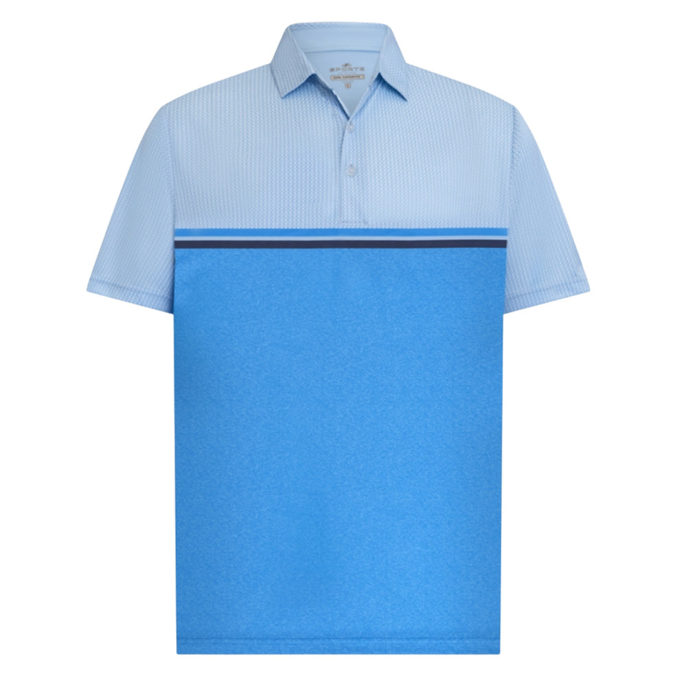 Sporte Leisure Mens Southport Short Sleeve Polo - Ocean