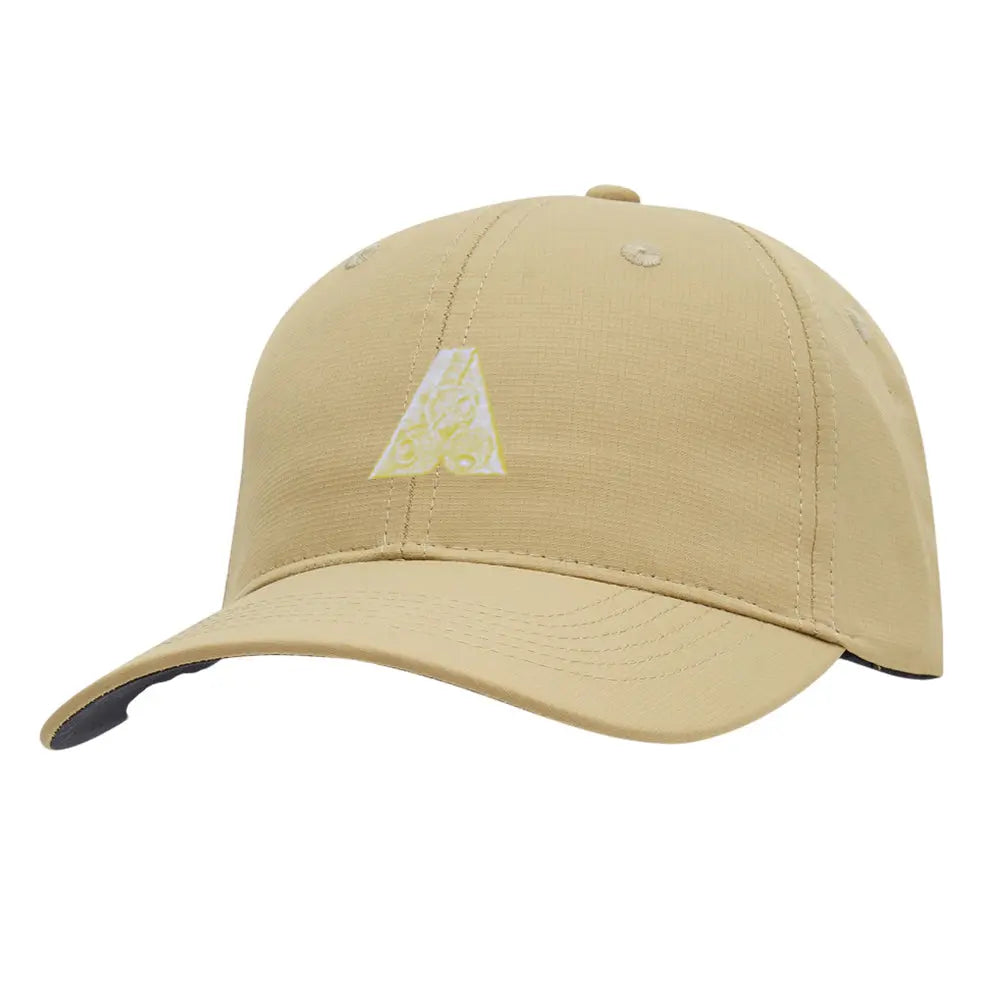 Sporte Leisure Unisex Micro Ripstop Cap BA Logo - Bamboo/Navy Sporte Leisure