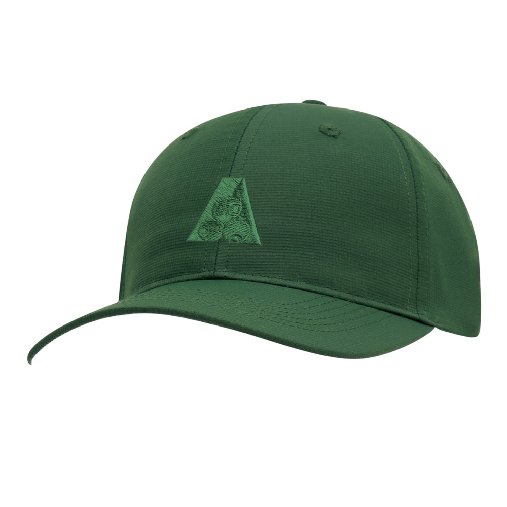 Sporte Leisure Unisex Micro Ripstop Cap BA Logo - Bottle Green/White - Bowls City