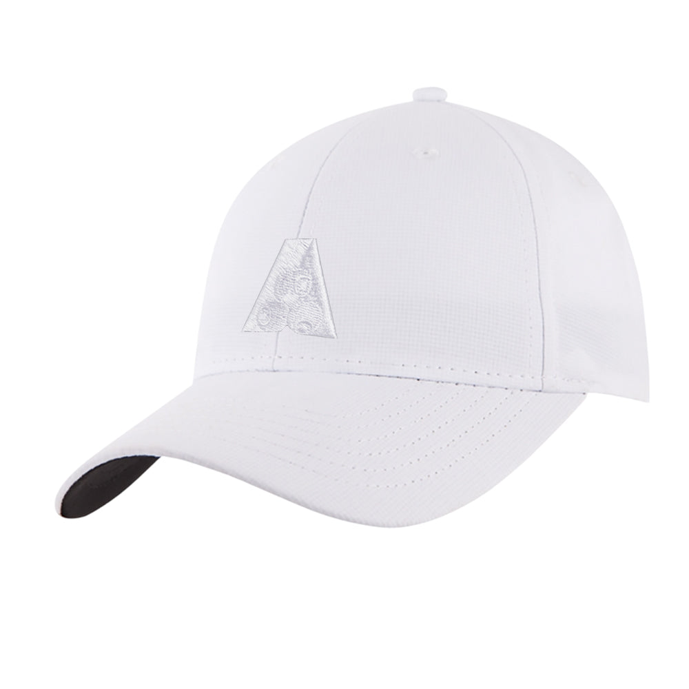 Sporte Leisure Unisex Micro Ripstop Cap BA Logo - White/Black