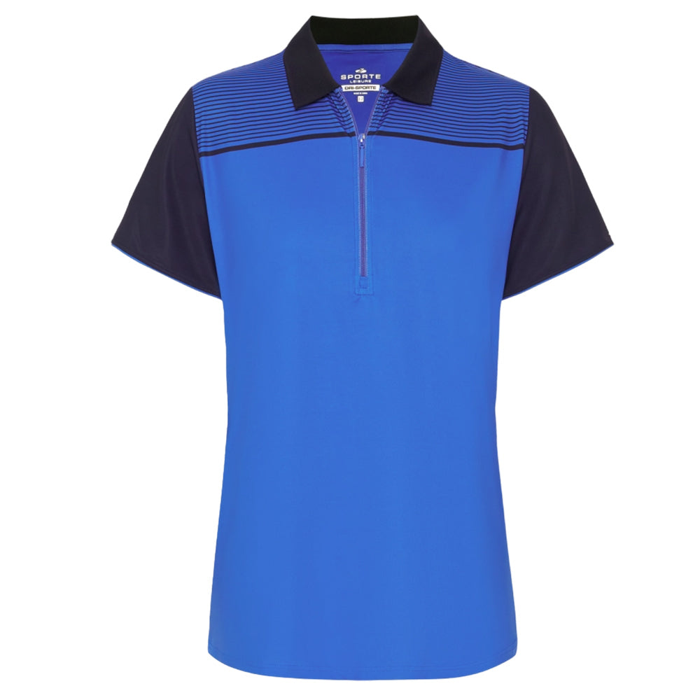Sporte Leisure Womens Rise Short Sleeve Polo BA Logo -Regatta