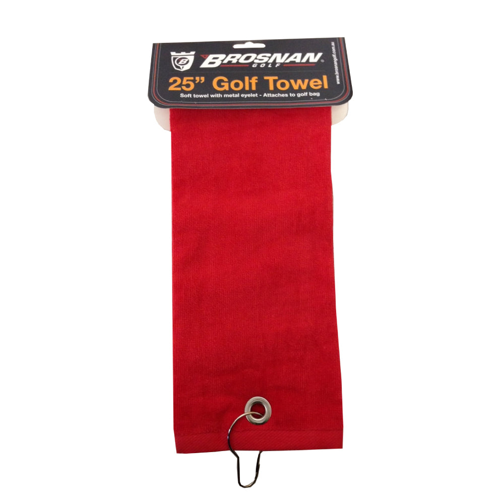 BGA TOWEL 25" RED