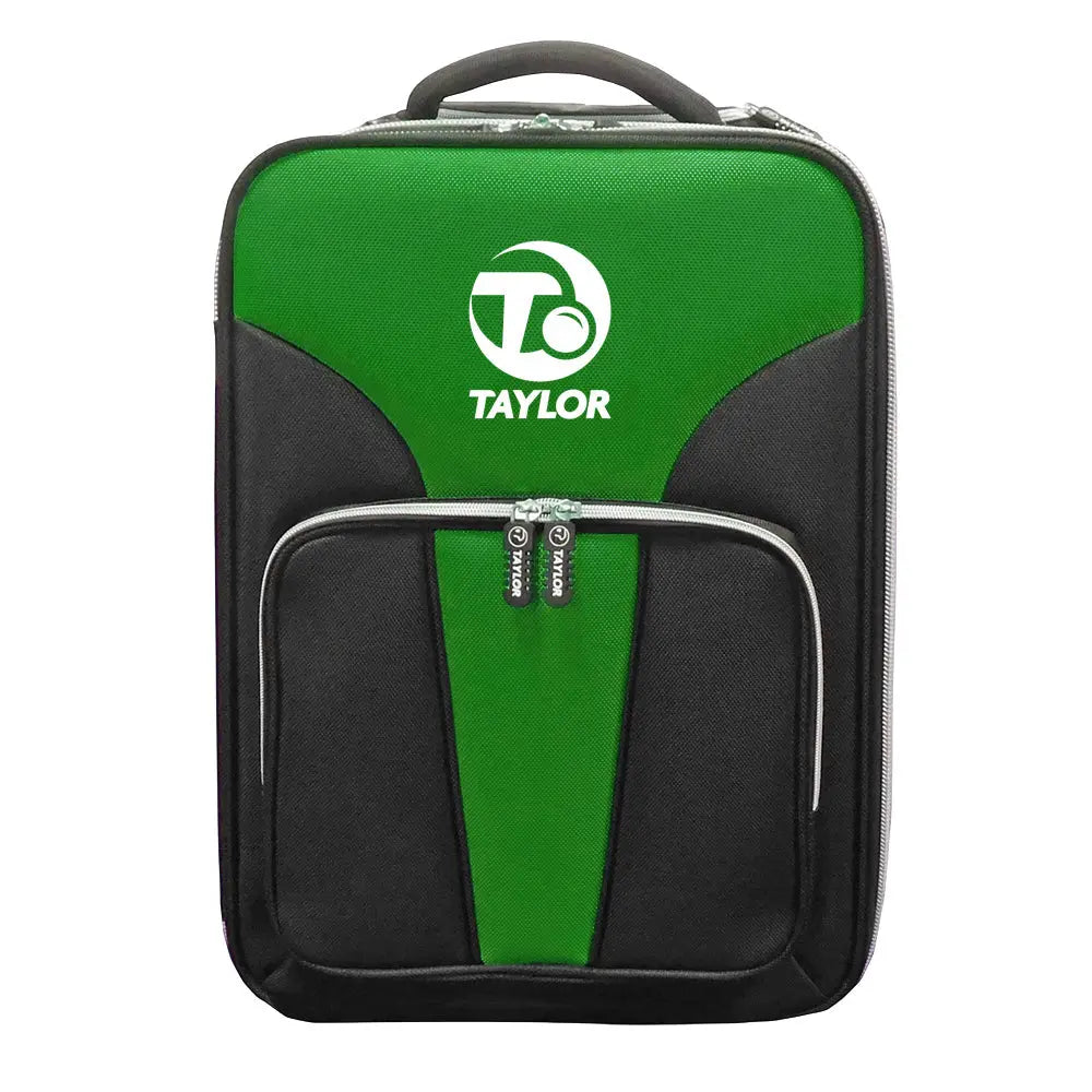 Taylor Tourer Trolley Bag Black/Green - Bowls City