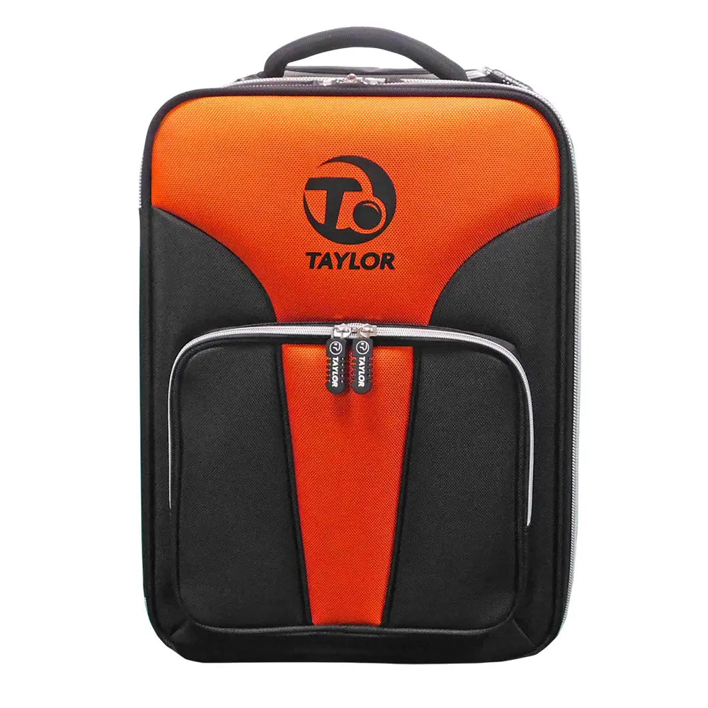 Taylor Tourer Trolley Bag Black/Orange - Bowls City