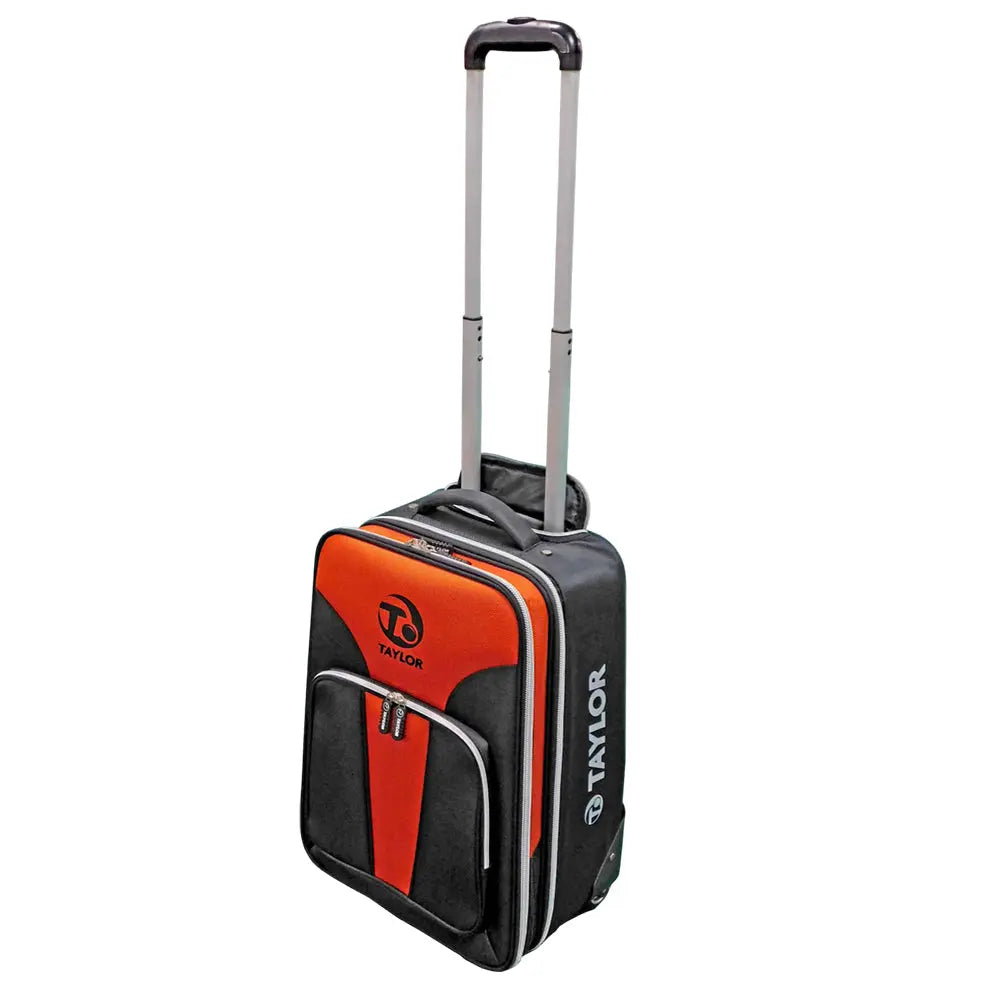 Taylor Tourer Trolley Bag Black/Orange - Bowls City