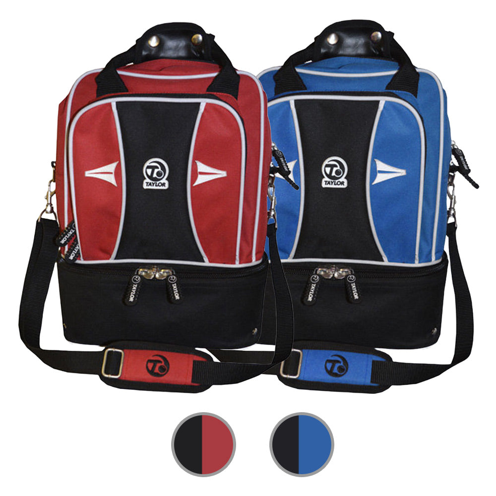 Taylor 2 Bowl Double  Decker Lawn Bowls Bag