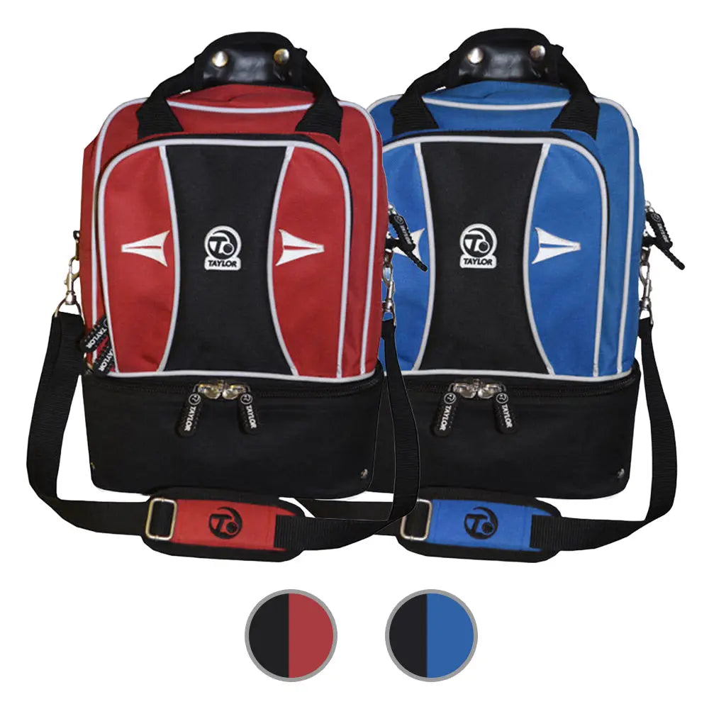 Taylor 2 Bowl Double  Decker Lawn Bowls Bag - Bowls City