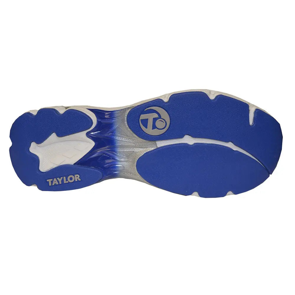 Taylor Mens Ultrx Lawn Bowls Shoe - White/Blue - Bowls City