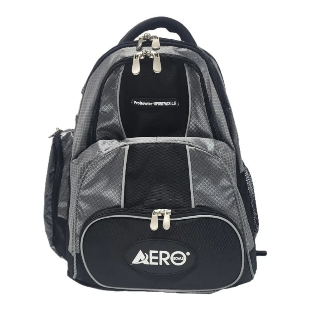 Aero Comfitpro Pro Bowler BackPack - Black/Silver