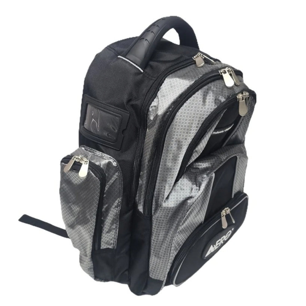 Aero Comfitpro Pro Bowler BackPack - Black/Silver