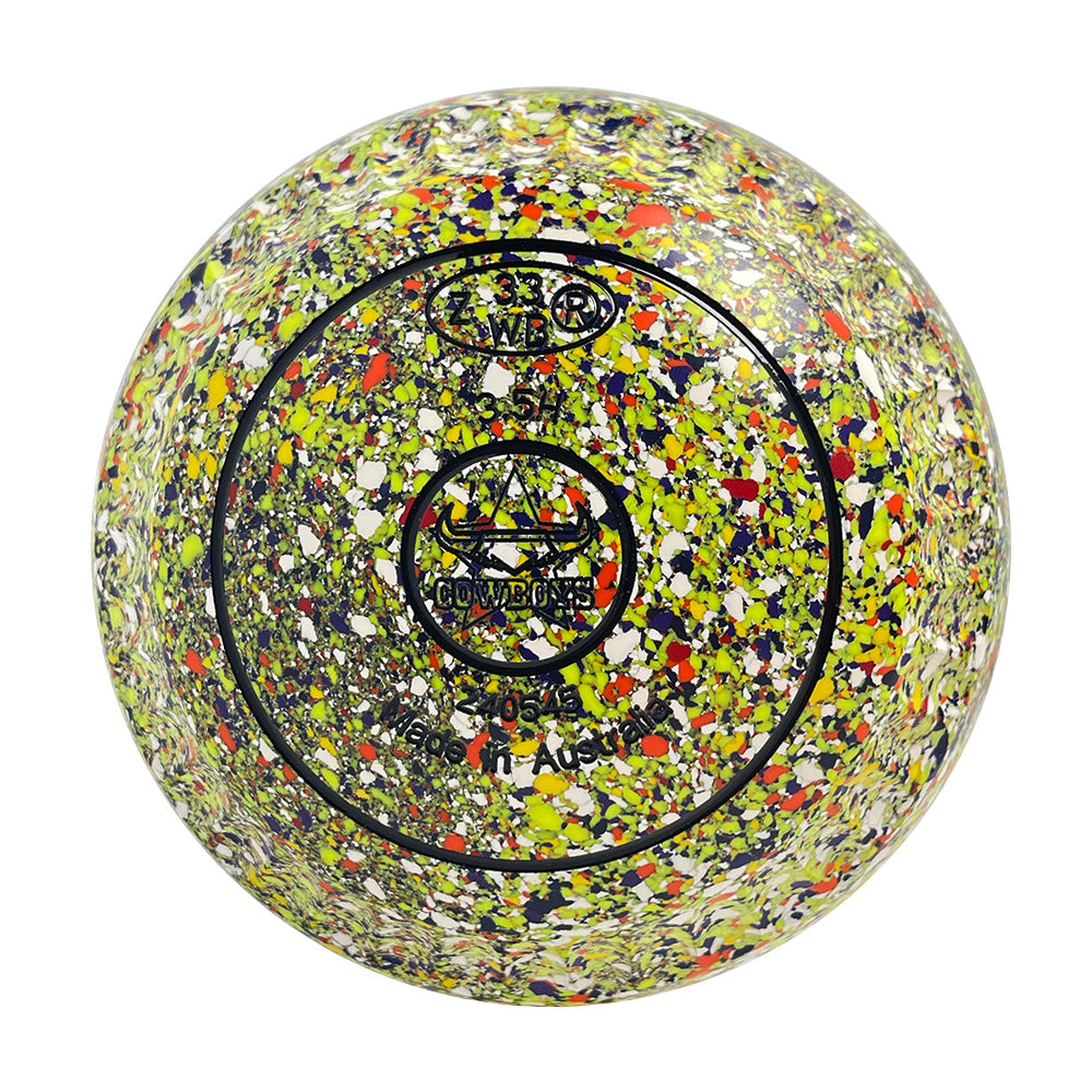Aero Optima Lawn Bowls 3.5 Heavy Enhance Grip NRL Gold Dust - 240545