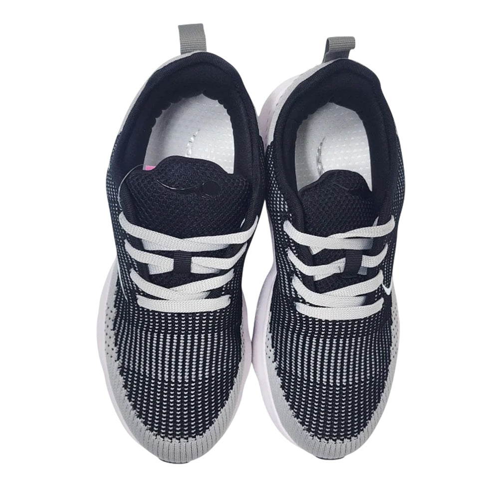 Paradiso Womens Raven Lawn Bowls Shoe - Black/Silver