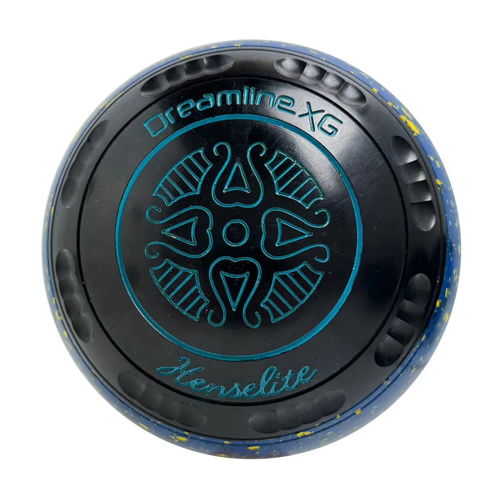 Henselite (Pre-Owned) Dreamline XG  LTD Lawn Bowls Size 3 Heavy Gripped - Cosmic Slice AH3-50 Henselite