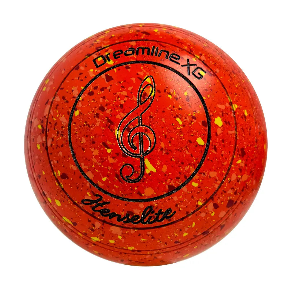 Henselite (Pre-Owned) Dreamline XG Lawn Bowls Size 4 Heavy Non-Gripped - Sunburst Henselite