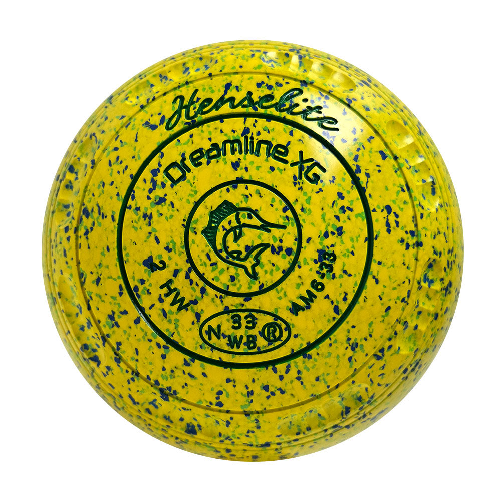 Henselite Dreamline XG Lawn Bowls Size 2 Heavy Gripped - Resort  AM6-33