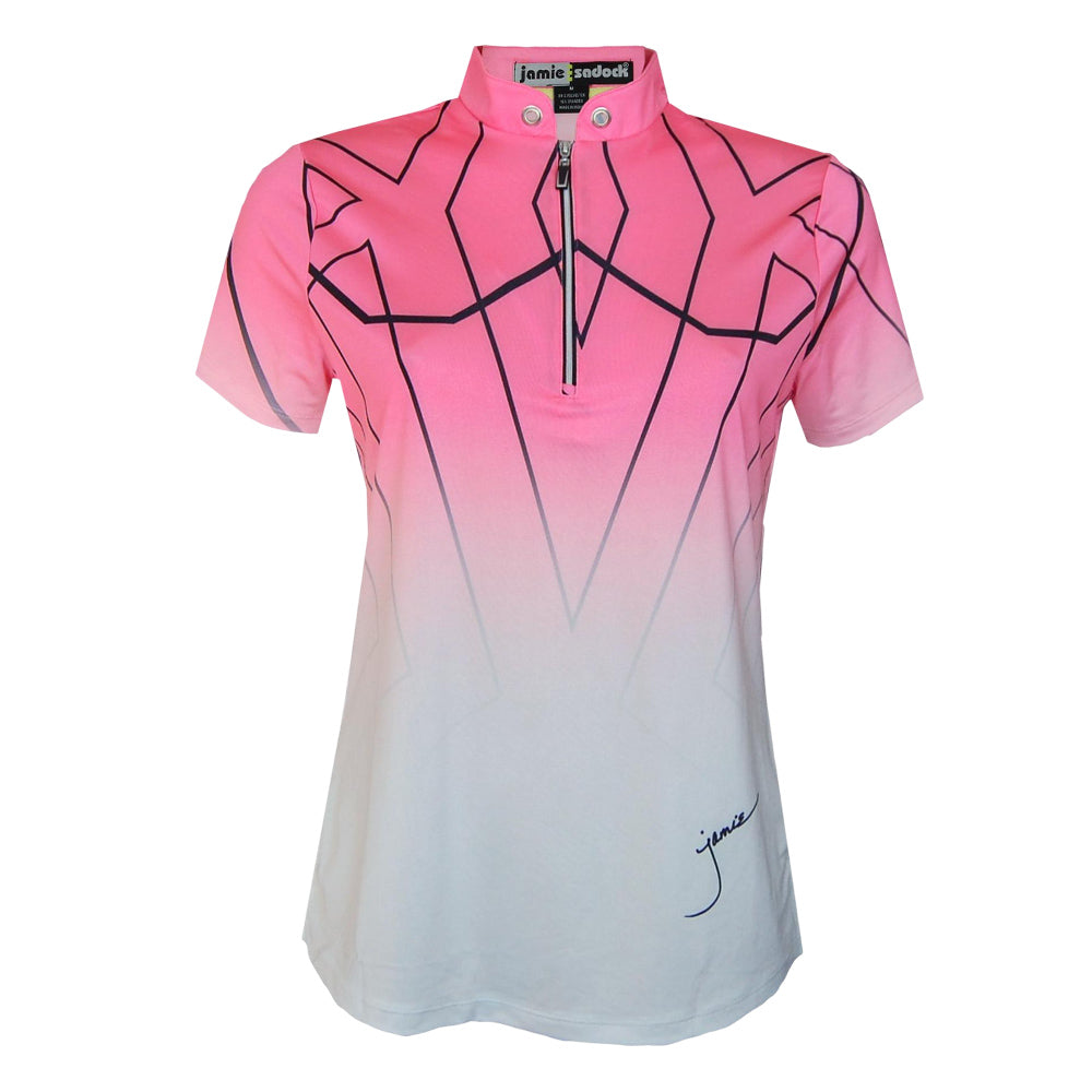 Jamie Sadock Ladies Sleeveless Cyber Polo - Angel