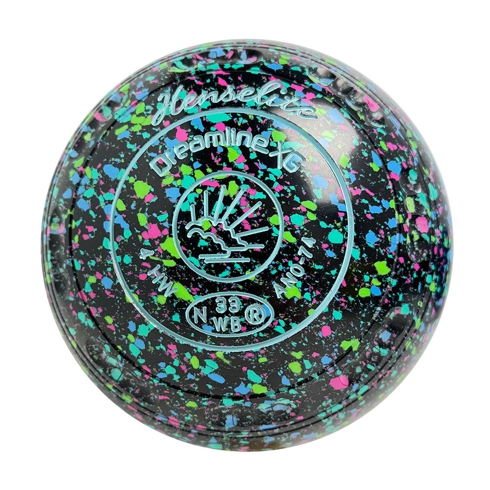 Henselite Dreamline XG Lawn Bowls Size 4 Heavy Gripped - Mystic - AN0-74