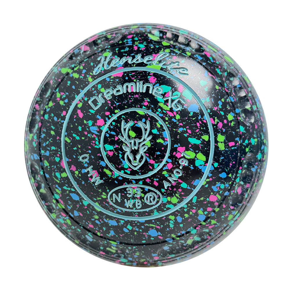 Henselite Dreamline XG Lawn Bowls Size 0 Heavy Gripped - Mystic  AN0-97