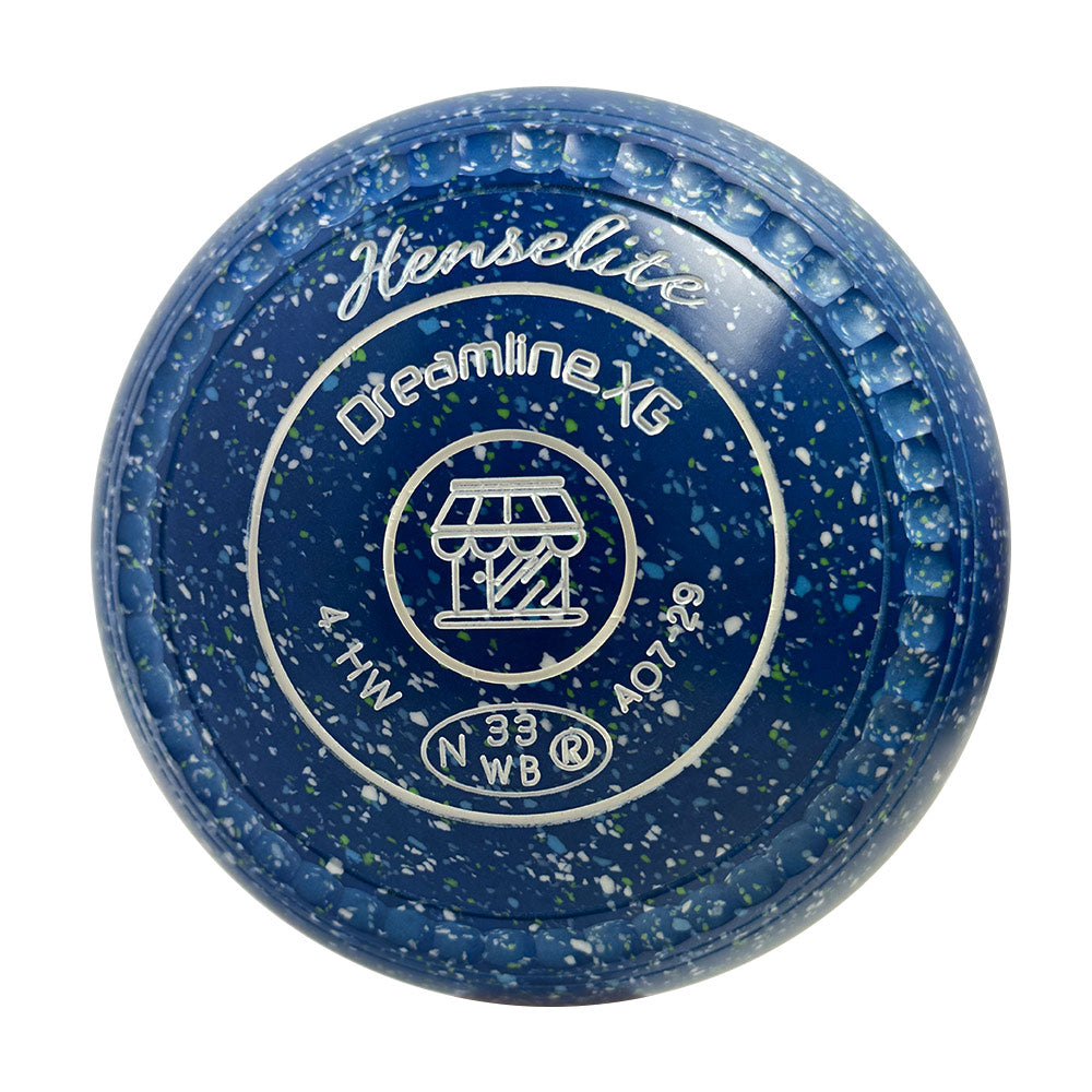 Henselite Dreamline XG Lawn Bowls Size 4 Heavy Gripped - Atlas - AO7-29