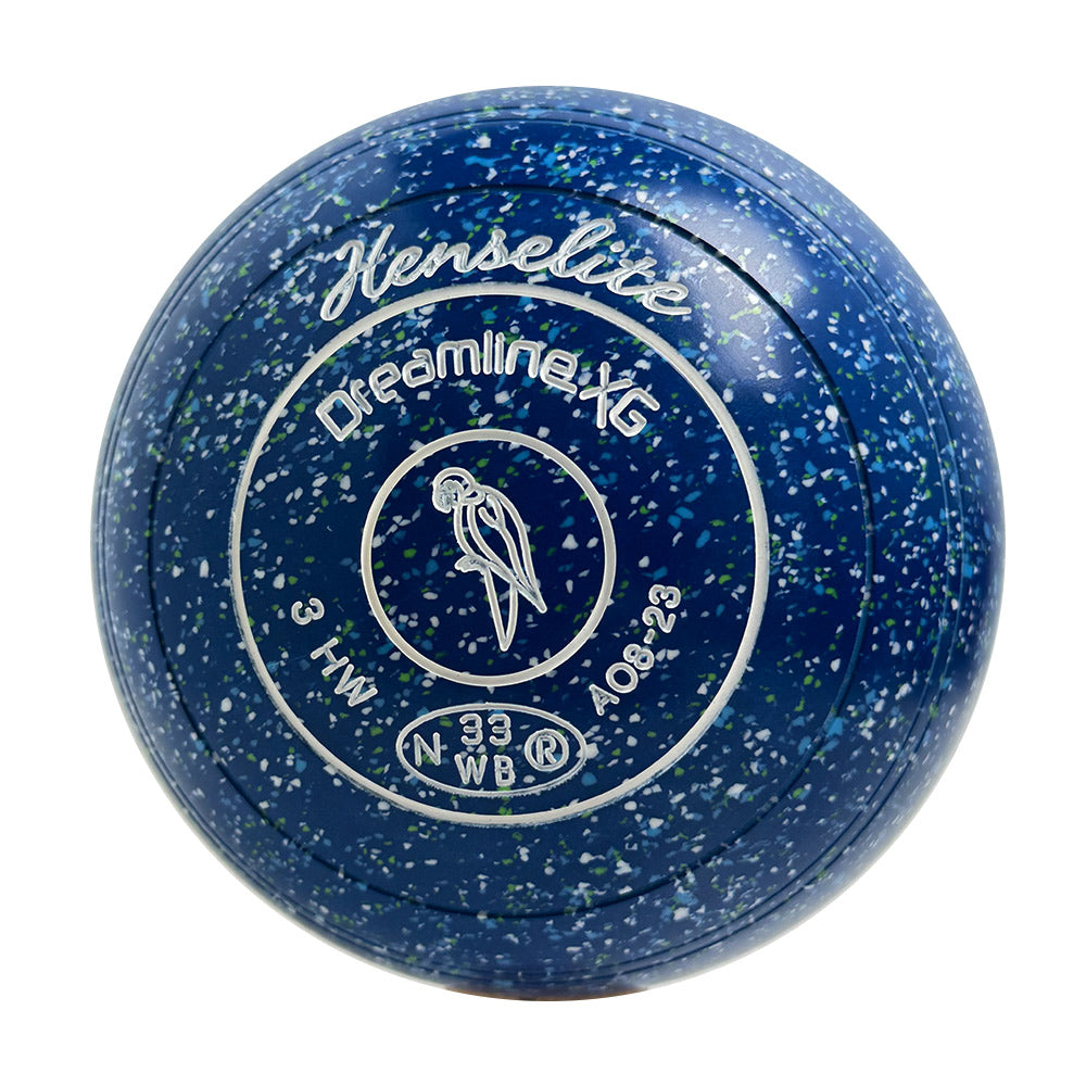 Henselite Dreamline XG Lawn Bowls Size 3 Heavy Non-Gripped - Atlas AO8-23