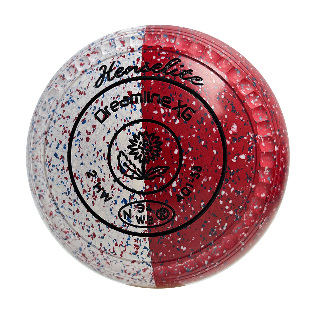 Henselite Dreamline XG Lawn Bowls Size 2 Heavy Gripped - Atrium Duo AQ1-58
