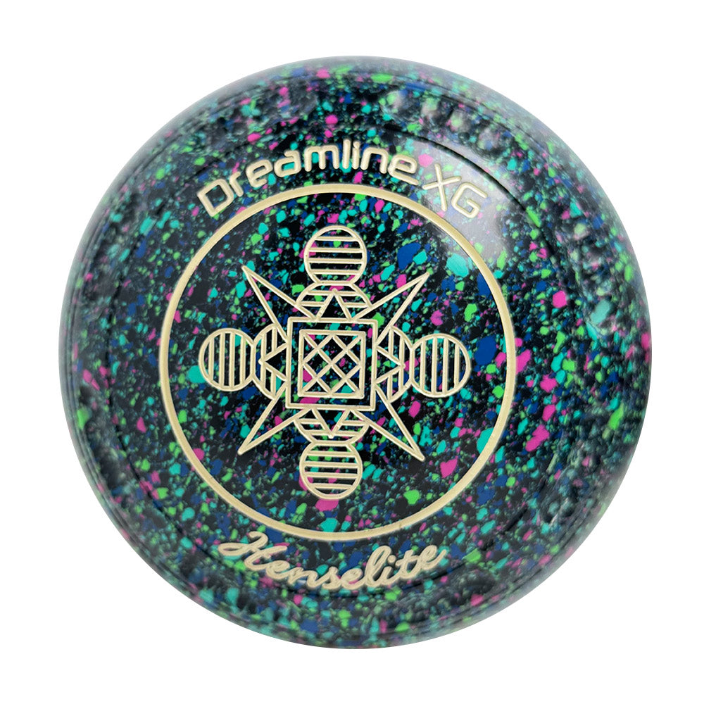 Henselite Dreamline XG Lawn Bowls Size 3 Heavy Gripped - Mystic  AQ3-32