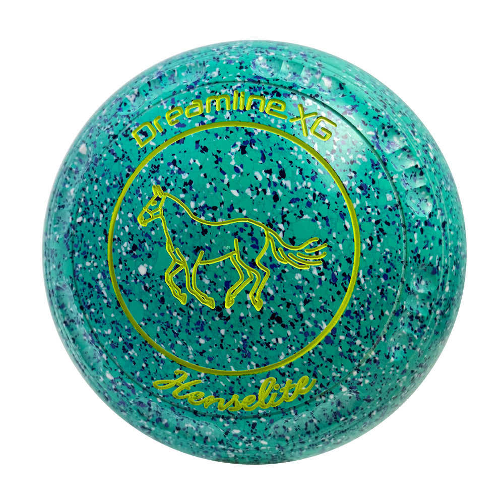 Henselite Dreamline XG Lawn Bowls Size 2 Heavy Gripped - Seaspray  AR2-10