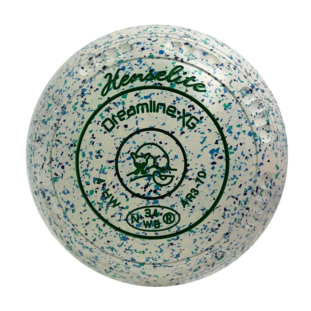 Henselite Dreamline XG Lawn Bowls Size 4 Heavy Gripped - Everest - AR3-70