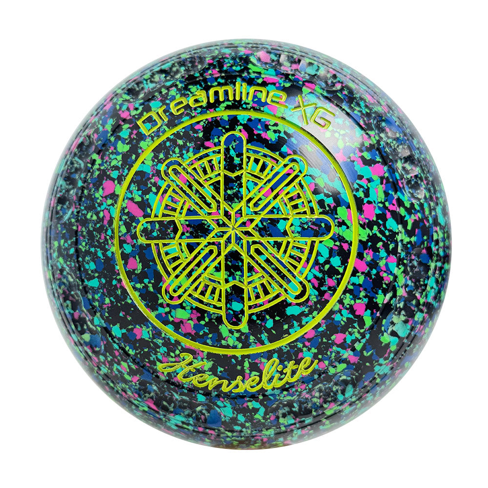 Henselite Dreamline XG Lawn Bowls Size 3 Heavy Gripped - Mystic  AR7-39