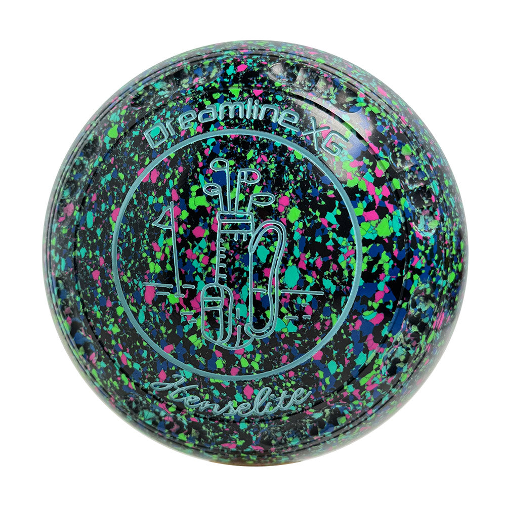 Henselite Dreamline XG Lawn Bowls Size 3 Heavy Gripped - Mystic -  AR7-46