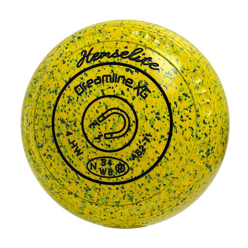 Henselite Dreamline XG Lawn Bowls Size 4 Heavy Gripped - Resort - AS2-71