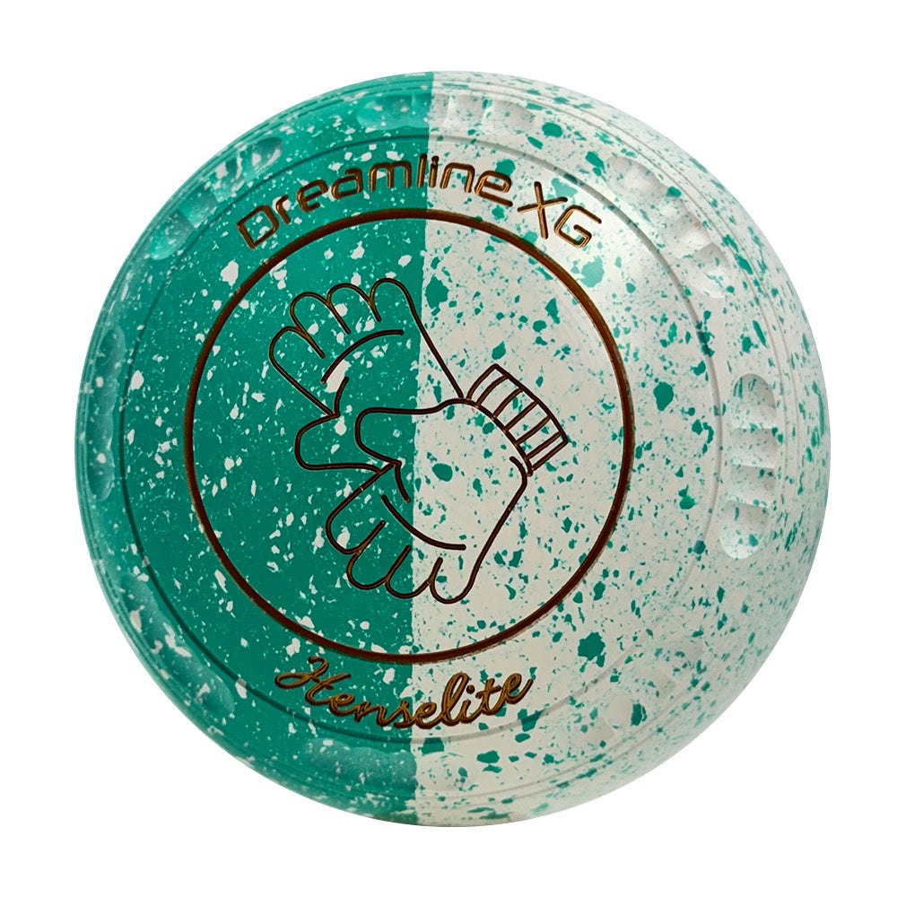 Henselite Dreamline XG Lawn Bowls Size 1 Heavy Gripped - Peppermint Duo - AS3-85