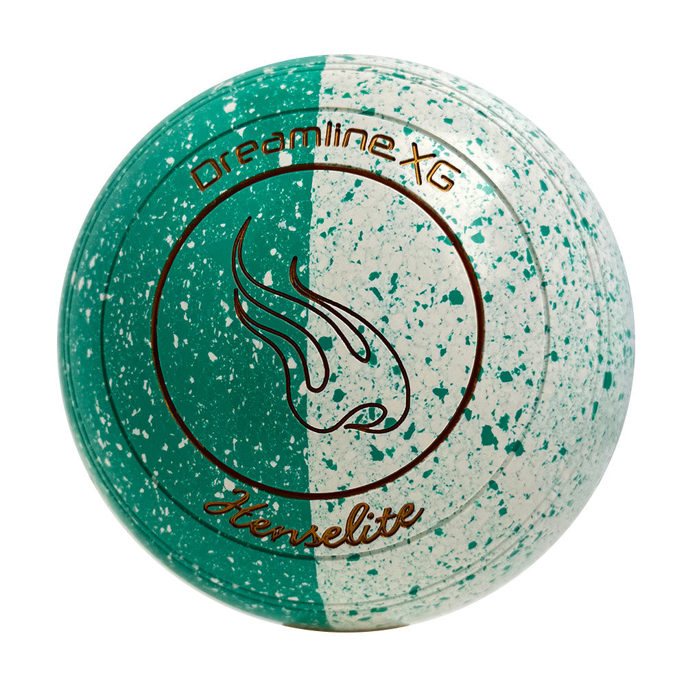 Henselite Dreamline XG Lawn Bowls Size 4 Heavy Non Gripped - Peppermint Duo - AS4-16