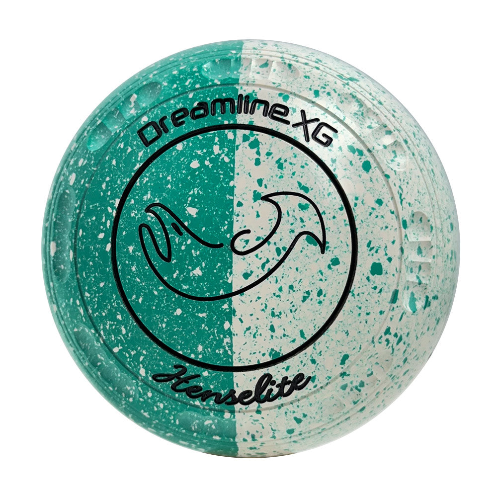 Henselite Dreamline XG Lawn Bowls Size 2 Heavy Gripped - Peppermint Duo - AS4-21