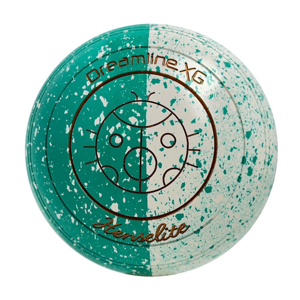 Henselite Dreamline XG Lawn Bowls Size 3 Heavy Non Gripped - Peppermint Duo - AS4-56
