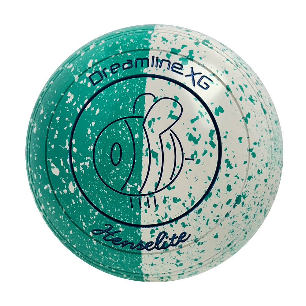 Henselite Dreamline XG Lawn Bowls Size 3 Heavy Non Gripped - Peppermint Duo  - AS4-57