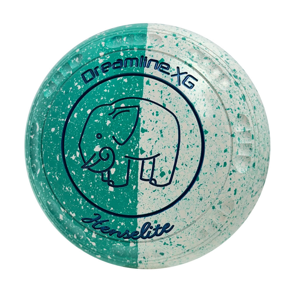 Henselite Dreamline XG Lawn Bowls Size 3 Heavy Gripped - Peppermint Duo - AS4-84