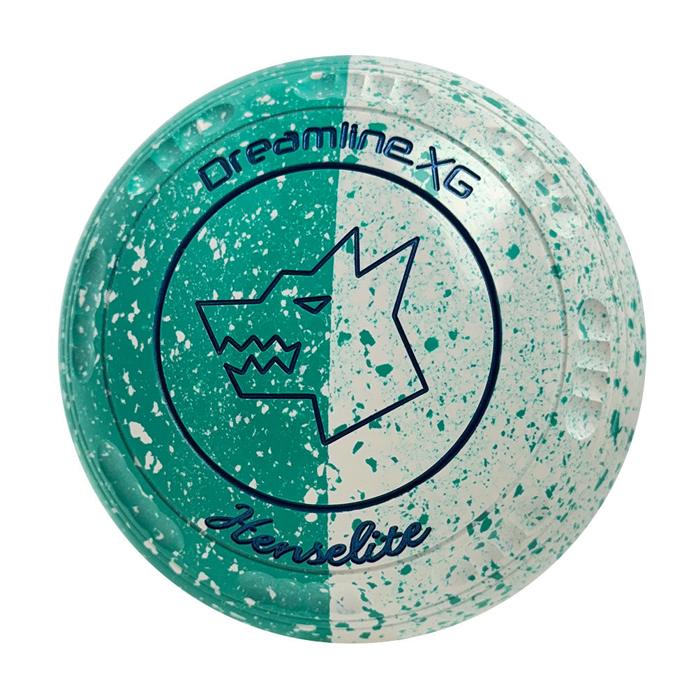 Henselite Dreamline XG Lawn Bowls Size 3 Heavy Gripped - Peppermint Duo - AS4-87