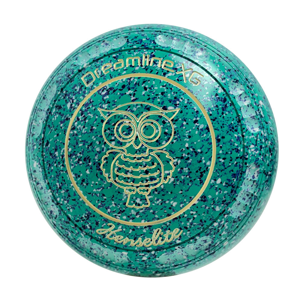 Henselite Dreamline XG Lawn Bowls Size 1 Heavy Gripped - Seaspray  AS5-47