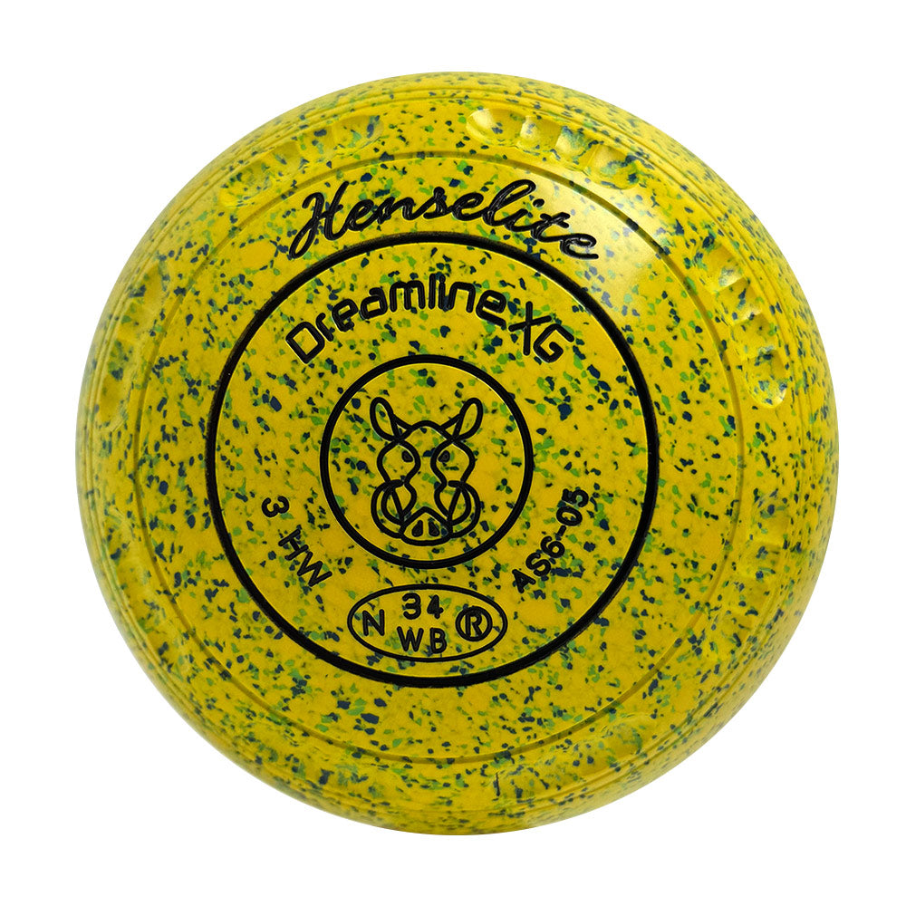Henselite Dreamline XG Lawn Bowls Size 3 Heavy Gripped - Resort  AS6-05