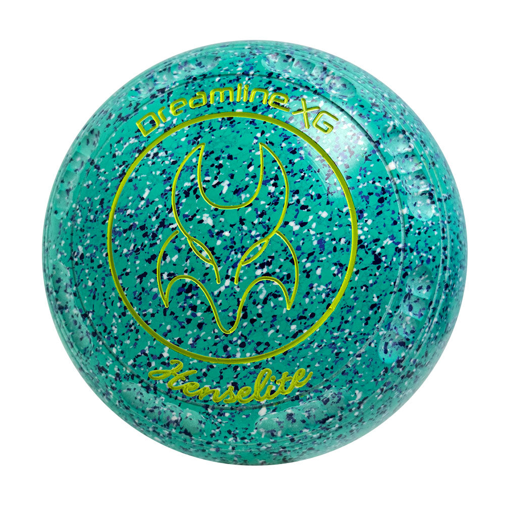 Henselite Dreamline XG Lawn Bowls Size 3 Heavy Gripped - Seaspray  AT4-37